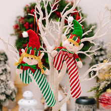 Load image into Gallery viewer, Christmas Candy Cane Hanging Ornament
